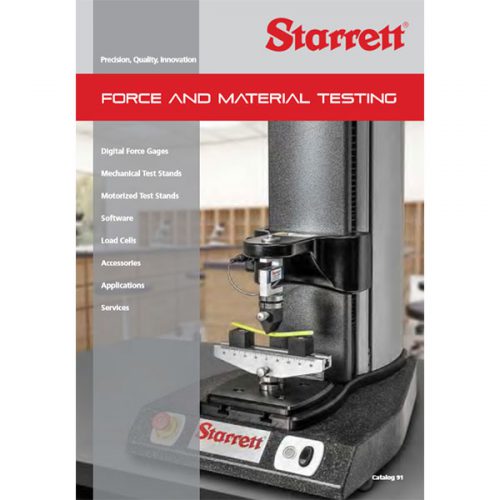 Starrett Force Measurement Catalogue