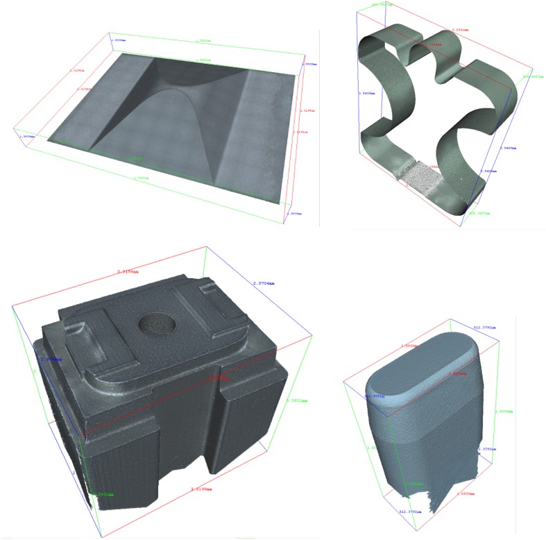 3D models of switch components
